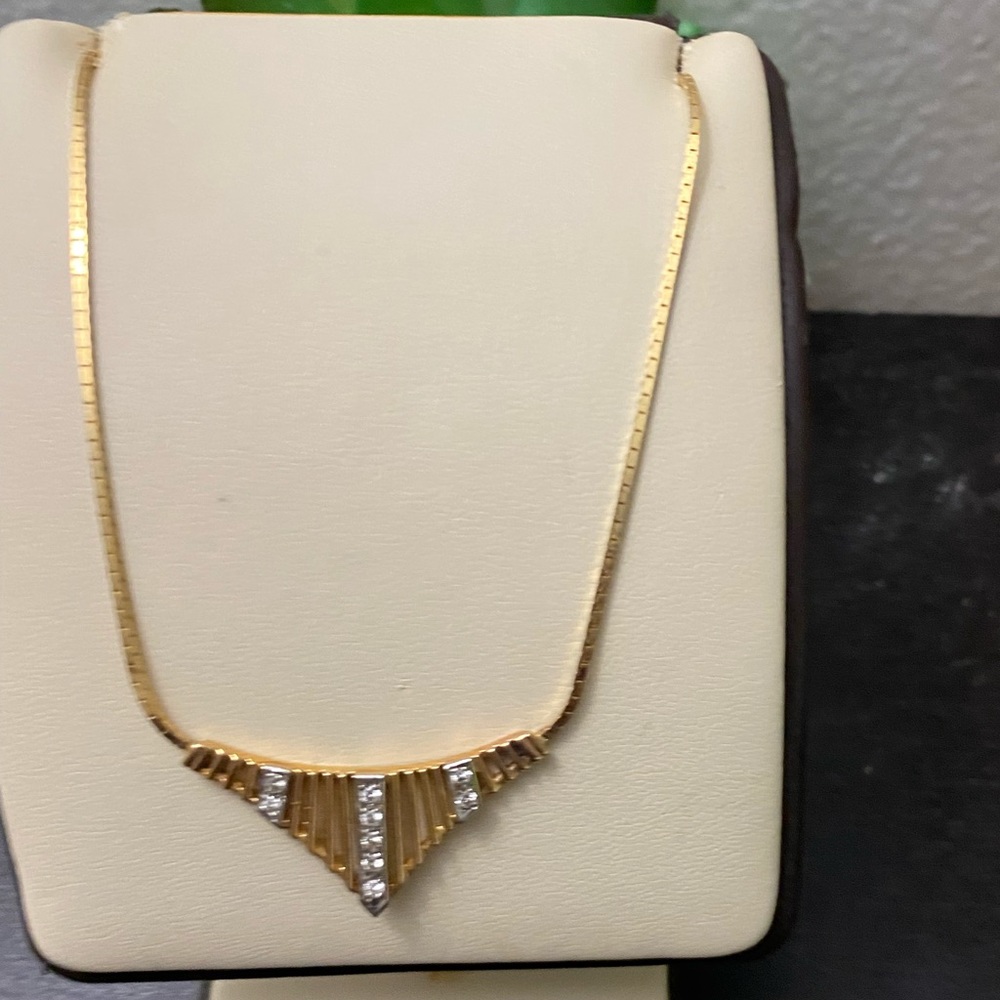 14k gold necklace